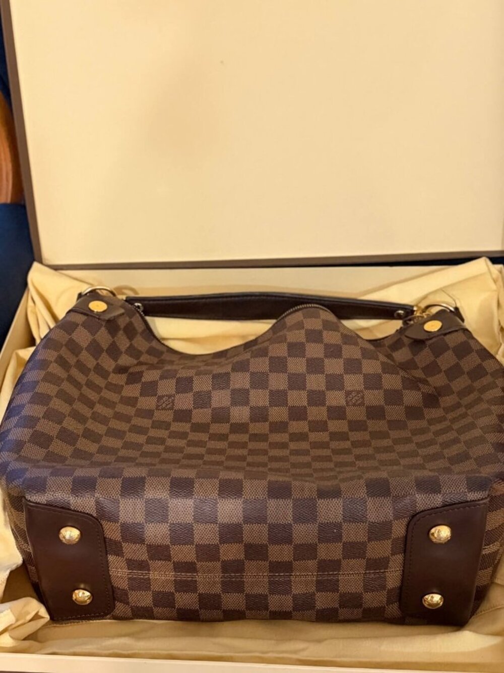 Louis Vuitton Graceful MM Damier Ebene Shoulder Bag - Picture 2 of 11